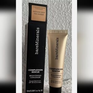 BAREMINERALS COMPLEXION RESCUE BRIGHTENING CONCEALER - MEDIUM DEEP TAN AMBER